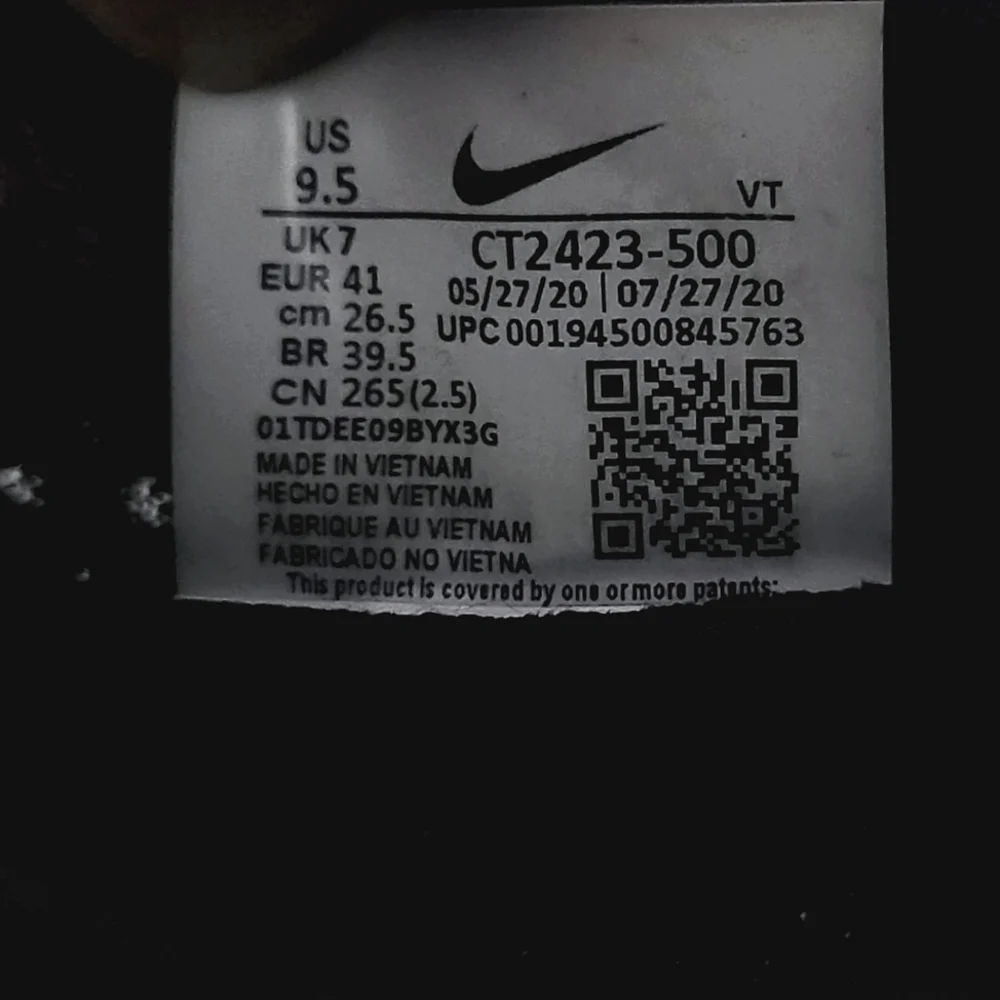 NIKE REACT Infinity Run FlyKnit 2 US 9.5 Violet Dust FK 2 Athletic Sneaker Shoes - Picture 9 of 10
